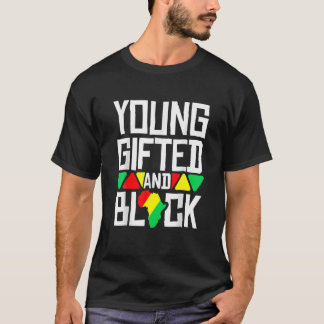 T-shirt Jeune Fierté Noire Et Cadeau Histoire Africaine No