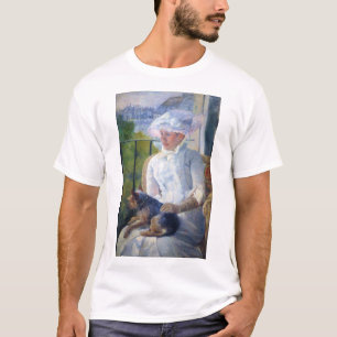 T-shirt Jeune fille et son chien, Mary Cassatt