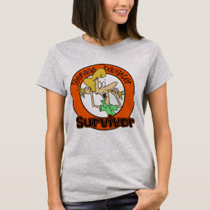 T-shirt Jeune fille Survivant