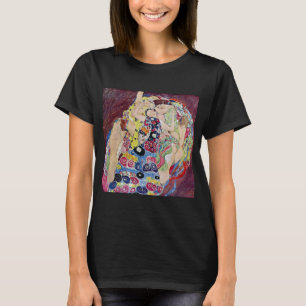 T-shirt Jeune fille (Vierge), Gustav Klimt, Art Nouveau vi