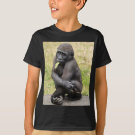 T-shirt Jeune gorille