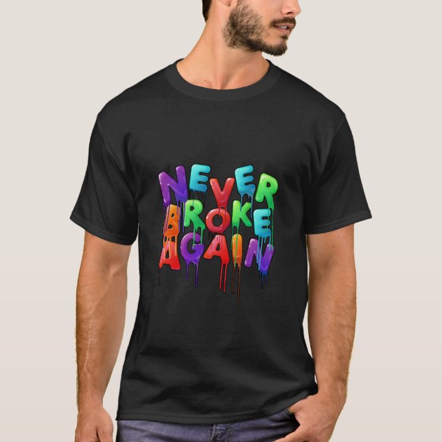 T-SHIRT JEUNE JEUNE N'A JAMAIS REPRIS LE COUP (Devant)