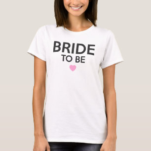 T-shirt Jeune mariée à être copie