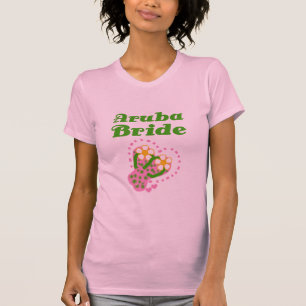 T-shirt Jeune mariée d'Aruba