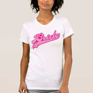 T-shirt Jeune mariée de parc de base-ball