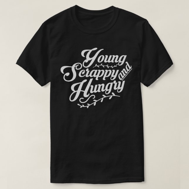 T-shirt Jeune merdique et affamé 1 (Design devant)