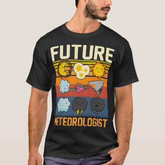 T-shirt Jeune météorologue météorologue météorologue météo