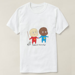 T-shirt Jeune mignon drôle de St Nick Saint-Nicolas