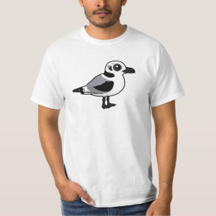 T-shirt Jeune Noir-à jambes de Kittiwake de Birdorable