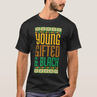 T-shirt Jeune Noir Histoire noire BHM Africain