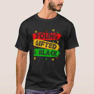 T-shirt Jeune Noir  La magie des filles noires et l'histoi