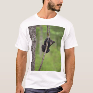 T-shirt Jeune ours noir jouant, Tennessee