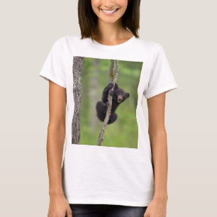 T-shirt Jeune ourson noir jouant, Tennessee
