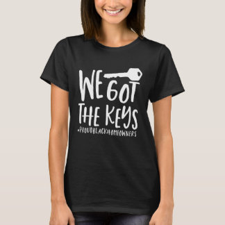 T-shirt Jeune Propriétaire De Maison Noir Nous Avons Les C