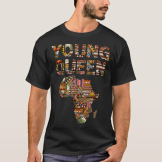 T-shirt Jeune Reine Histoire des Noirs Afro-Américain Kent