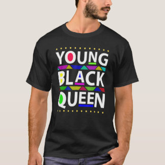 T-shirt Jeune Reine Noire Mois de l'Histoire des Noirs Fil