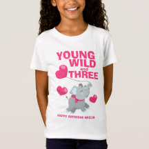 Jeune Sauvage et Trois Rose 3e Anniversaire