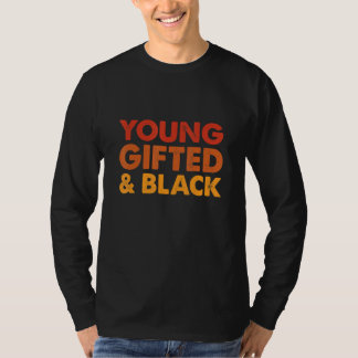 T-shirt Jeune talentueux et mois de l'histoire noire Afro