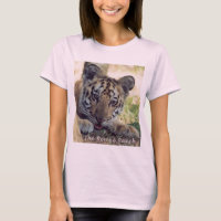 jeune tigre peek-a-boo