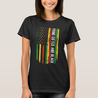T-shirt Jeunes et histoire noire fierté afro-africaine enf