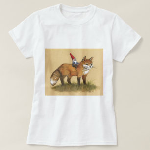 T-shirt Jeunes gnome et Fox