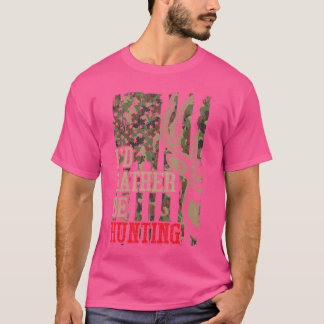 T-shirt Jeunes hommes Je préférerais chasser le cerf camou