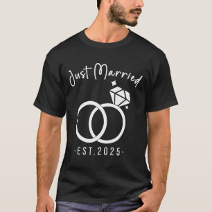T-shirt Jeunes mariés 2025 Wedding planners de mariée et d
