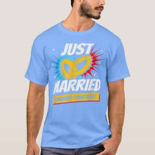 T-shirt Jeunes mariésVoyage de nocesMariée MariéJe viens d