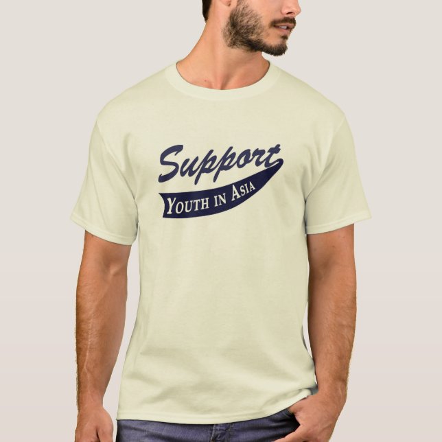 T-shirt Jeunesse de soutien en Asie (Devant)
