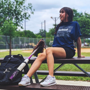 T-shirt JEUNESSE UNISEX Softball défini