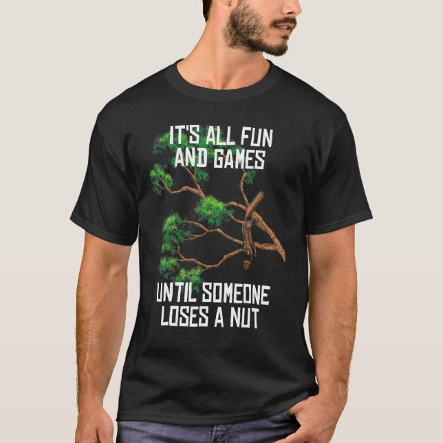 T-shirt Jeux Amusants Jusqu'À Ce Que Quelqu'Un Perde Un Hu (Devant)
