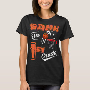 T-shirt Jeux Amusants Sur Première Année Bysketbyll Premie