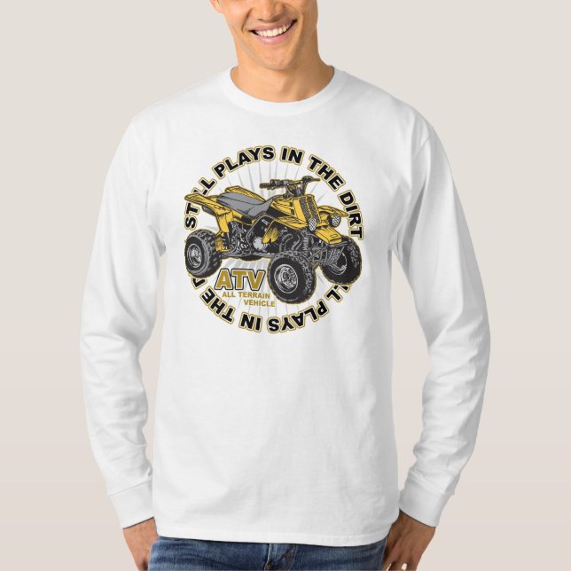 T-shirt Jeux dans la saleté ATV (Devant)