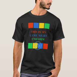 T-shirt Jeux de la carte contrôleur est ma nuit de jeu