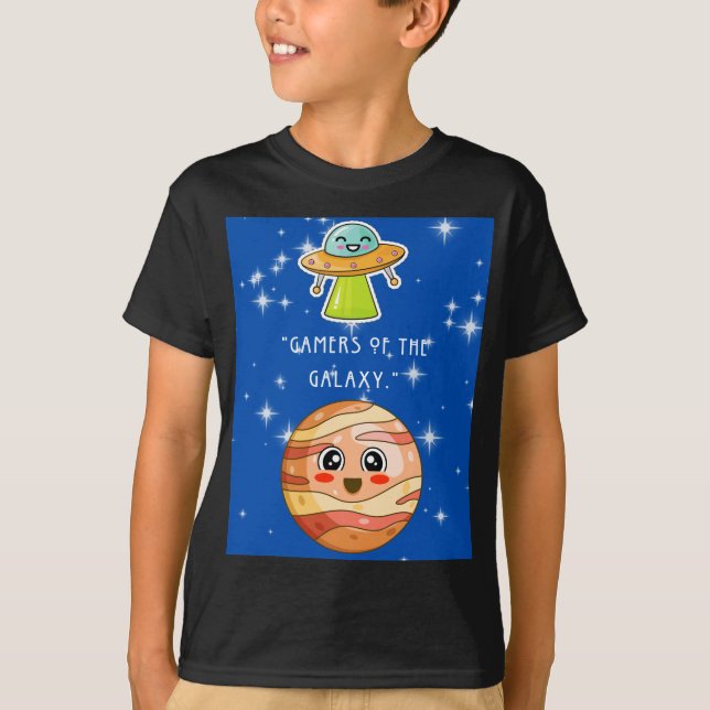 T-SHIRT JEUX DE LA GALAXIE (Devant)