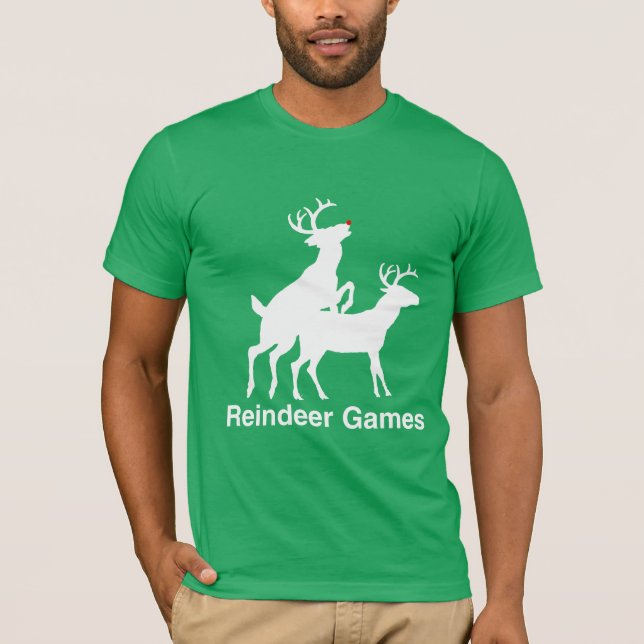 T-shirt Jeux de renne - (Devant)