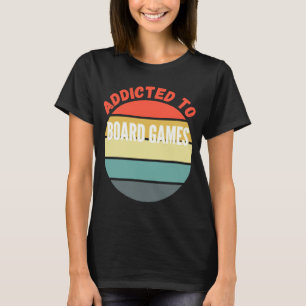 T-shirt Jeux de société accros aux jeux de société