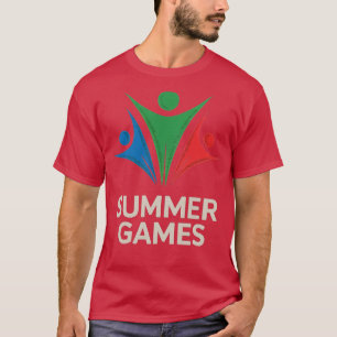 T-shirt Jeux d'été-Salle à photos