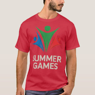 T-shirt Jeux d'été-Salle à photos