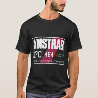 T-shirt Jeux Informatique Rétro Amstrad CPC 464 Ordinateur