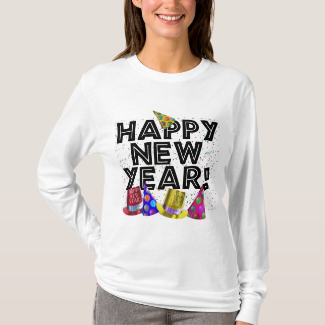 T-SHIRT JEUX NOUVEL AN ! (Devant)