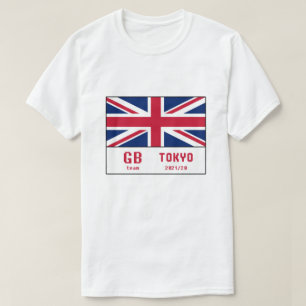 T-shirt Jeux olympiques de Tokyo 2021 : Équipe Grande-Bre