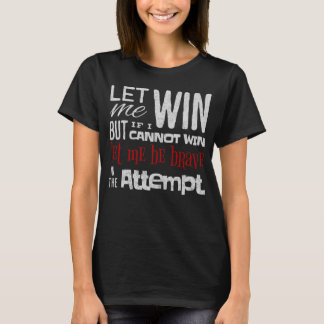 T-shirt Jeux Olympiques Spéciaux, laissez-moi gagner