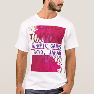 T-shirt Jeux Olympiques Tokyo, Japon