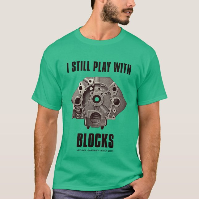 T-shirt Jeux toujours avec des blocs de Chevy (Devant)