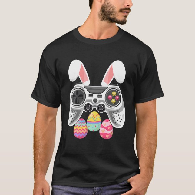 T-shirt Jeux Vidéo Costume Fête de Pâques 2021 Pour Les Jo (Devant)