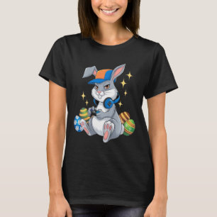 T-shirt Jeux vidéo de Pâques joyeux pour enfants Lapin Œuf