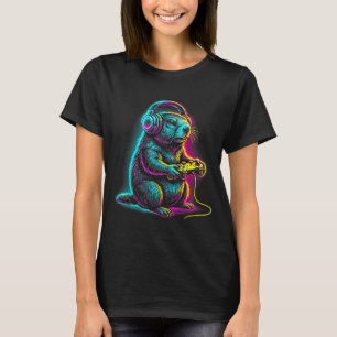 T-shirt Jeux vidéo drôles de Groundhog Day Groundhog 67 Mè