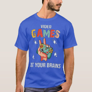 T-shirt Jeux Vidéo Rot Your Brain Gaming 2
