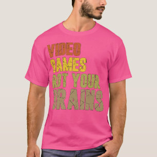 T-shirt Jeux Vidéo Rot Your Brains 66